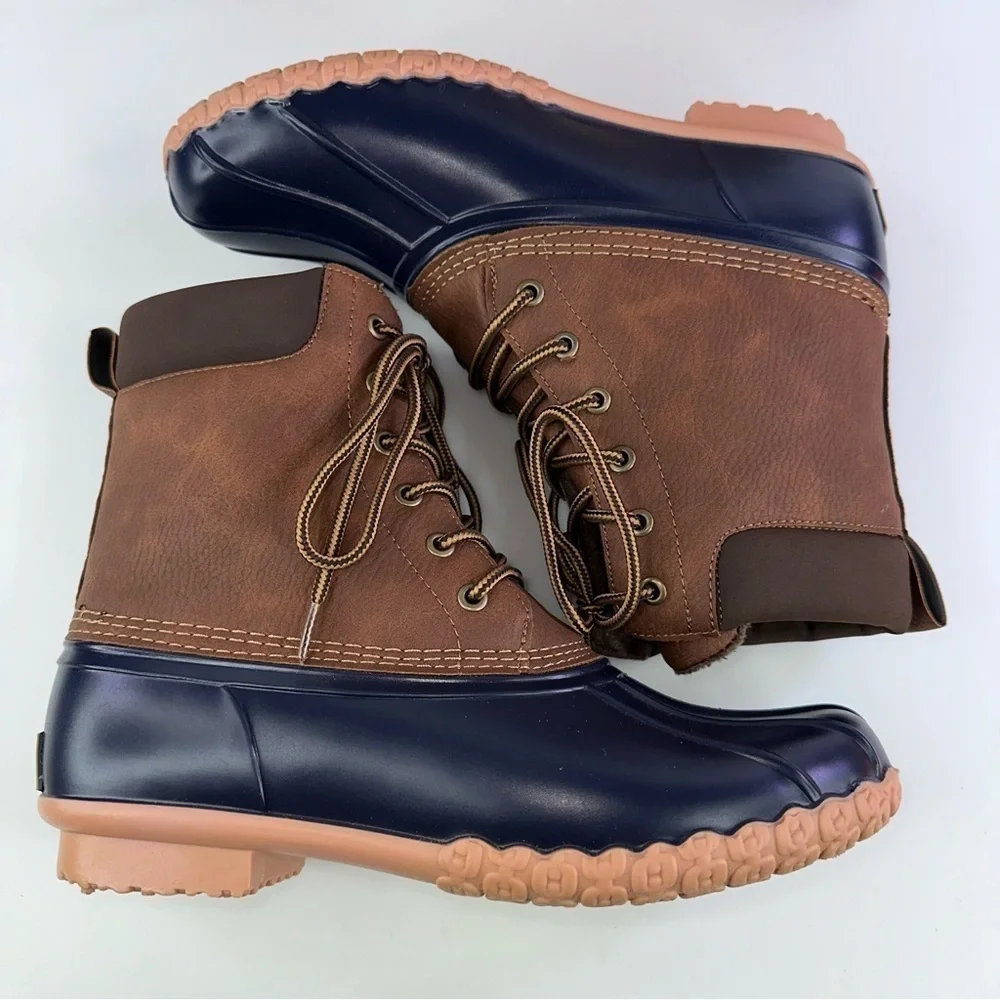 Weatherproof Vintage Men's Adam Duck Boots Chocolate/Brown Shoes
